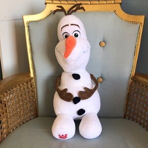 Build a Bear Disney Frozen Olaf plush 22" kids plushie collectible snowman Toy